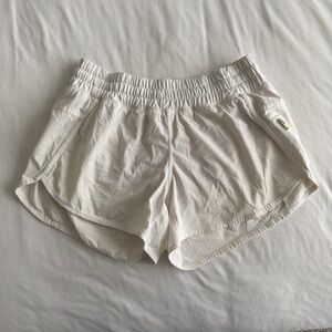 lululemon athletica Cream Athletic Shorts